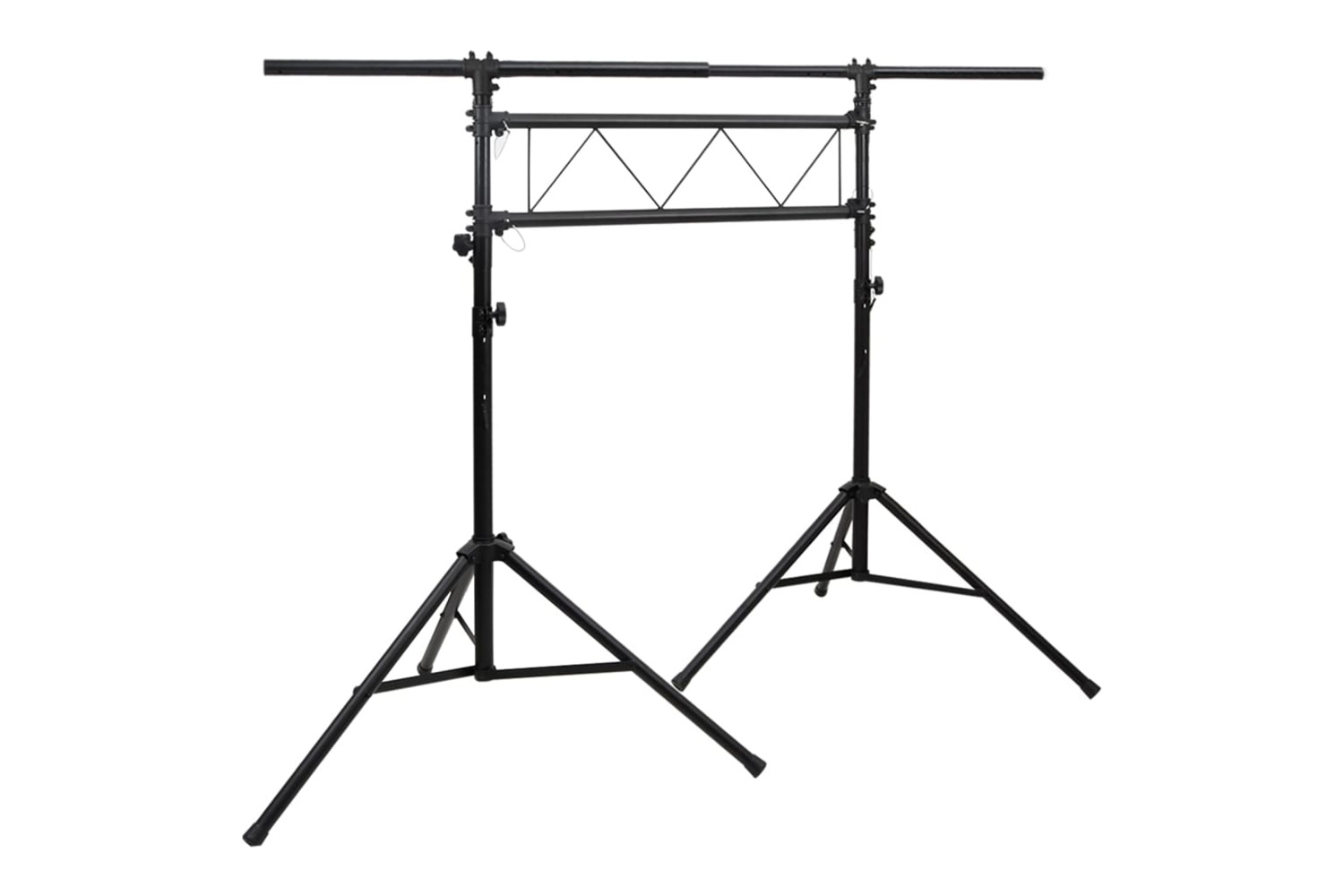 vidaXL 70180 Light Stand Black 238x115x(180-300)cm Steel