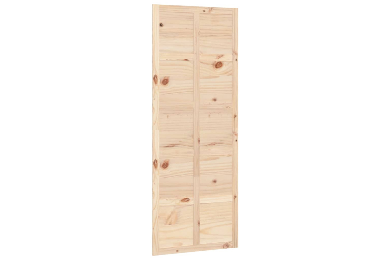 Vidaxl Barn Door 80x1.8x214 Cm Solid Wood Pine