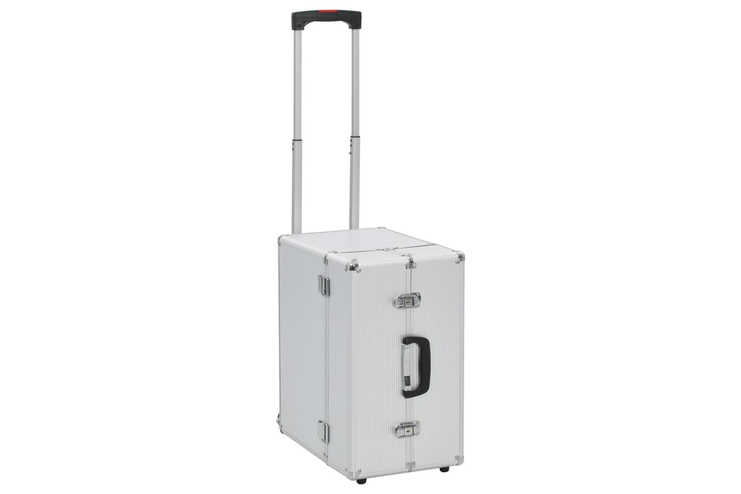 Vidaxl 91844 Pilot Trolley 47x39x27 Cm Silver Aluminium