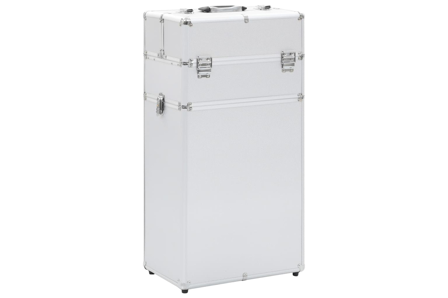 vidaXL 91821 Make-up Trolley Aluminium Silver