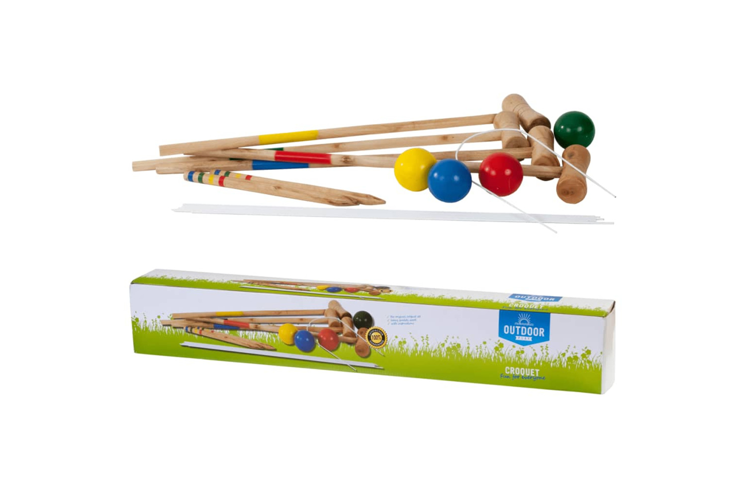 Outdoor Play 402920 Croquet Set