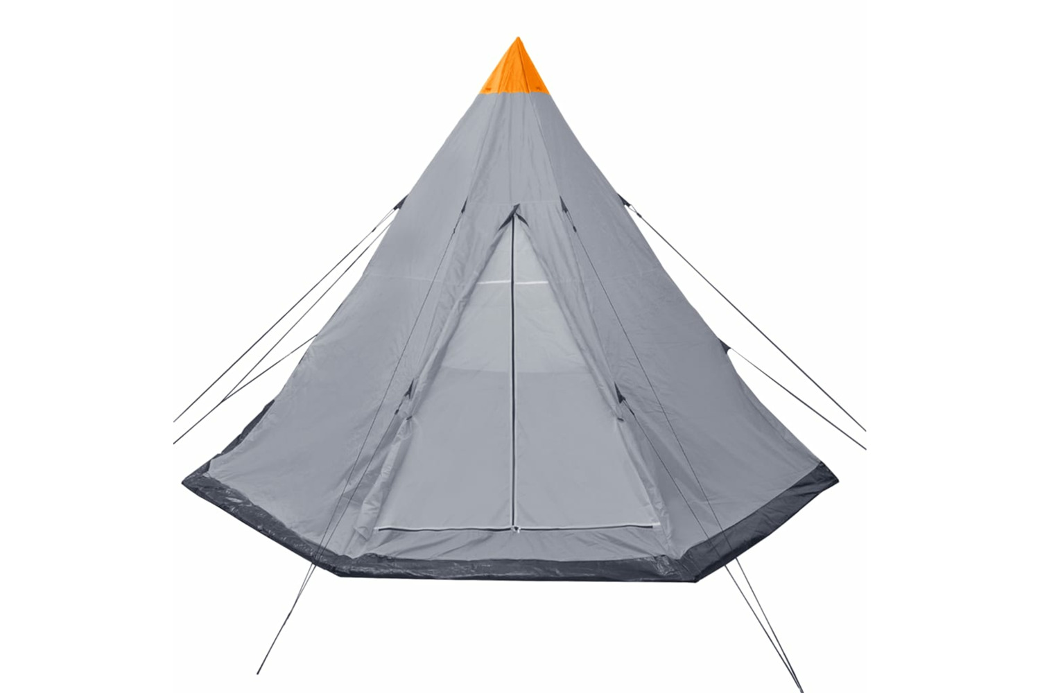 vidaXL 93032 4-person Tent Grey