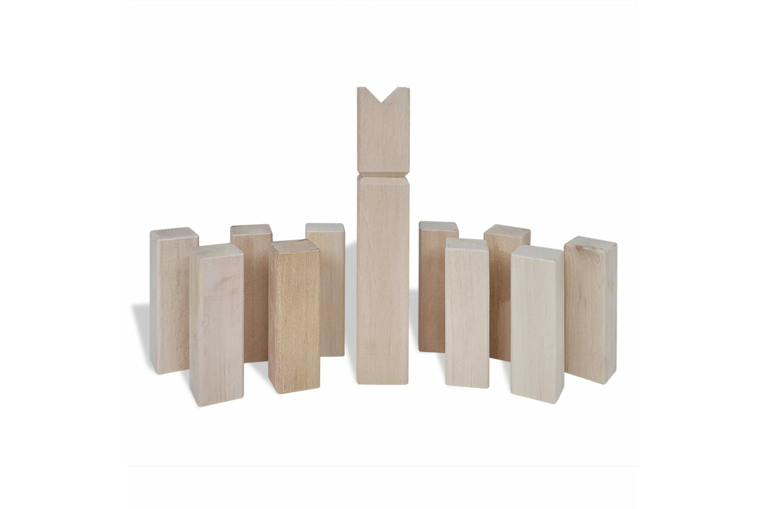 vidaXL 90686 Wooden Kubb Game Set