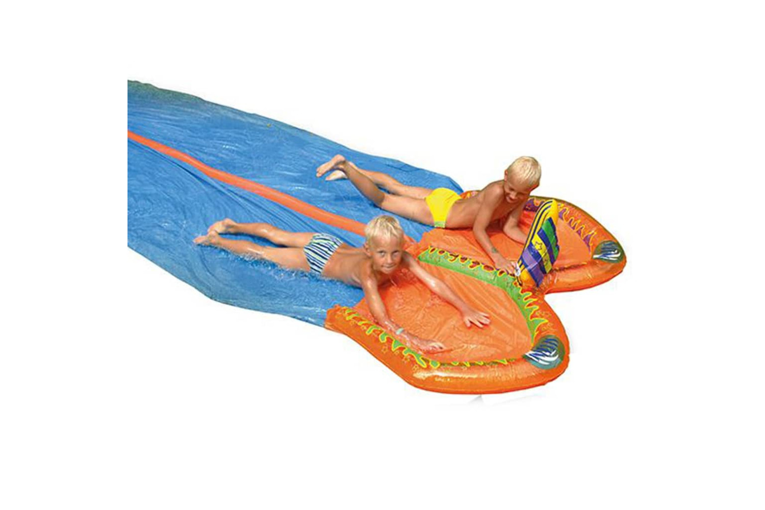 Wehncke 441172 Duo Water Slide 650x180 Cm Orange And Blue