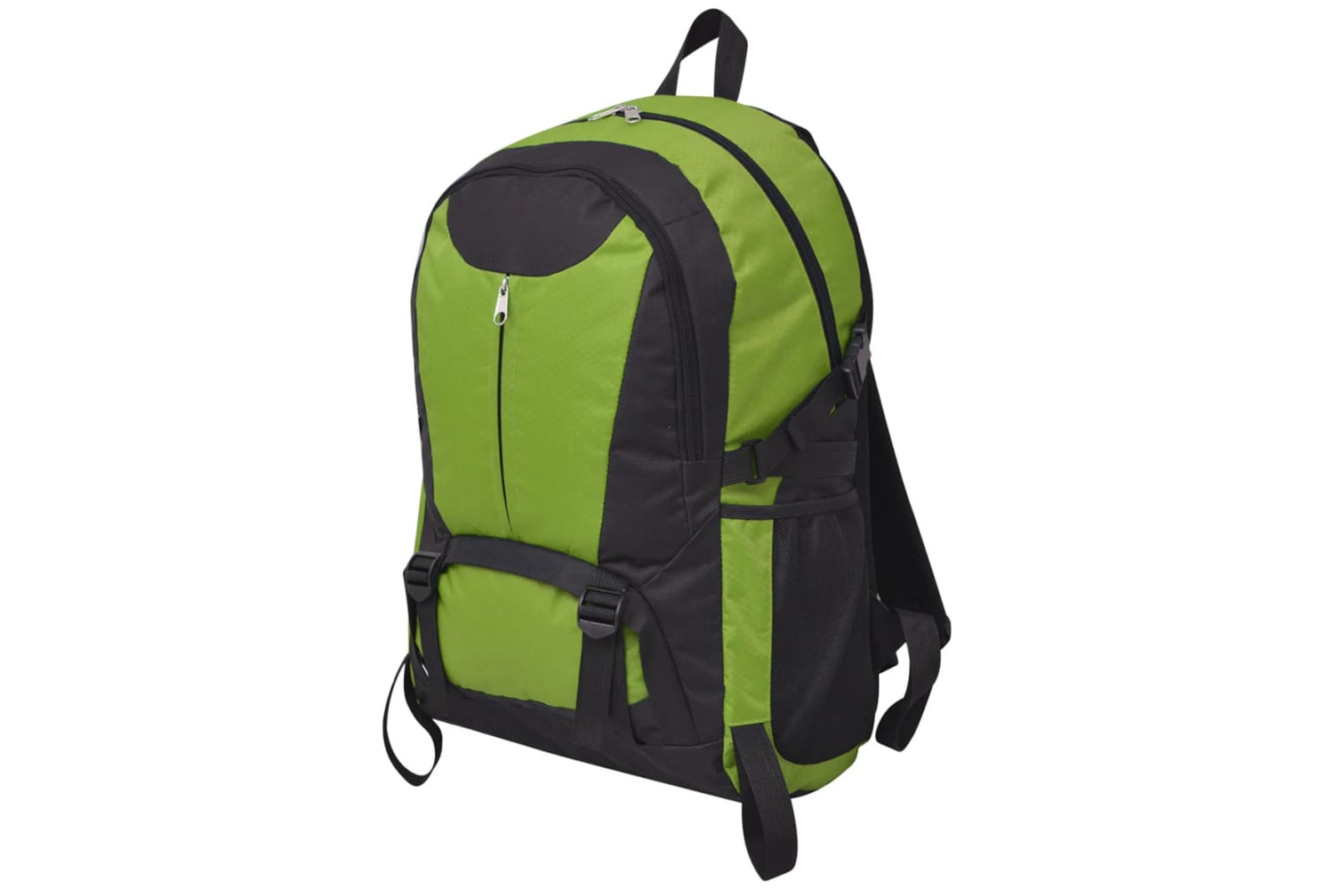 vidaXL Hiking Backpack 40 L Black And Green