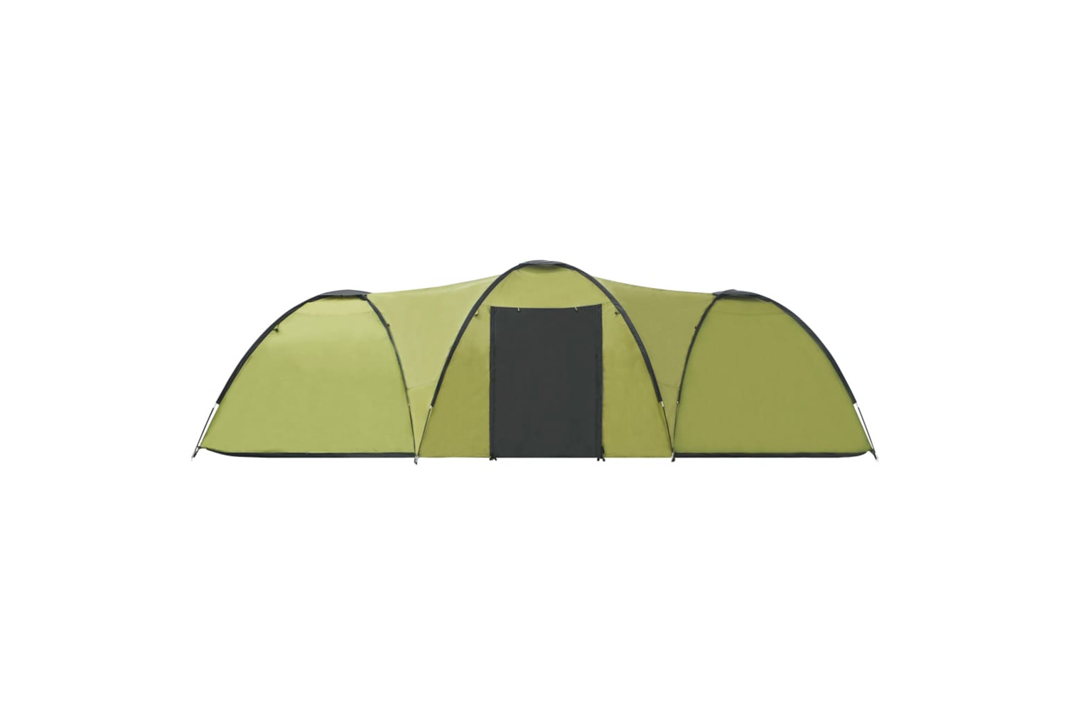 vidaXL 92231 Camping Igloo Tent 650x240x190cm 8 Person Green