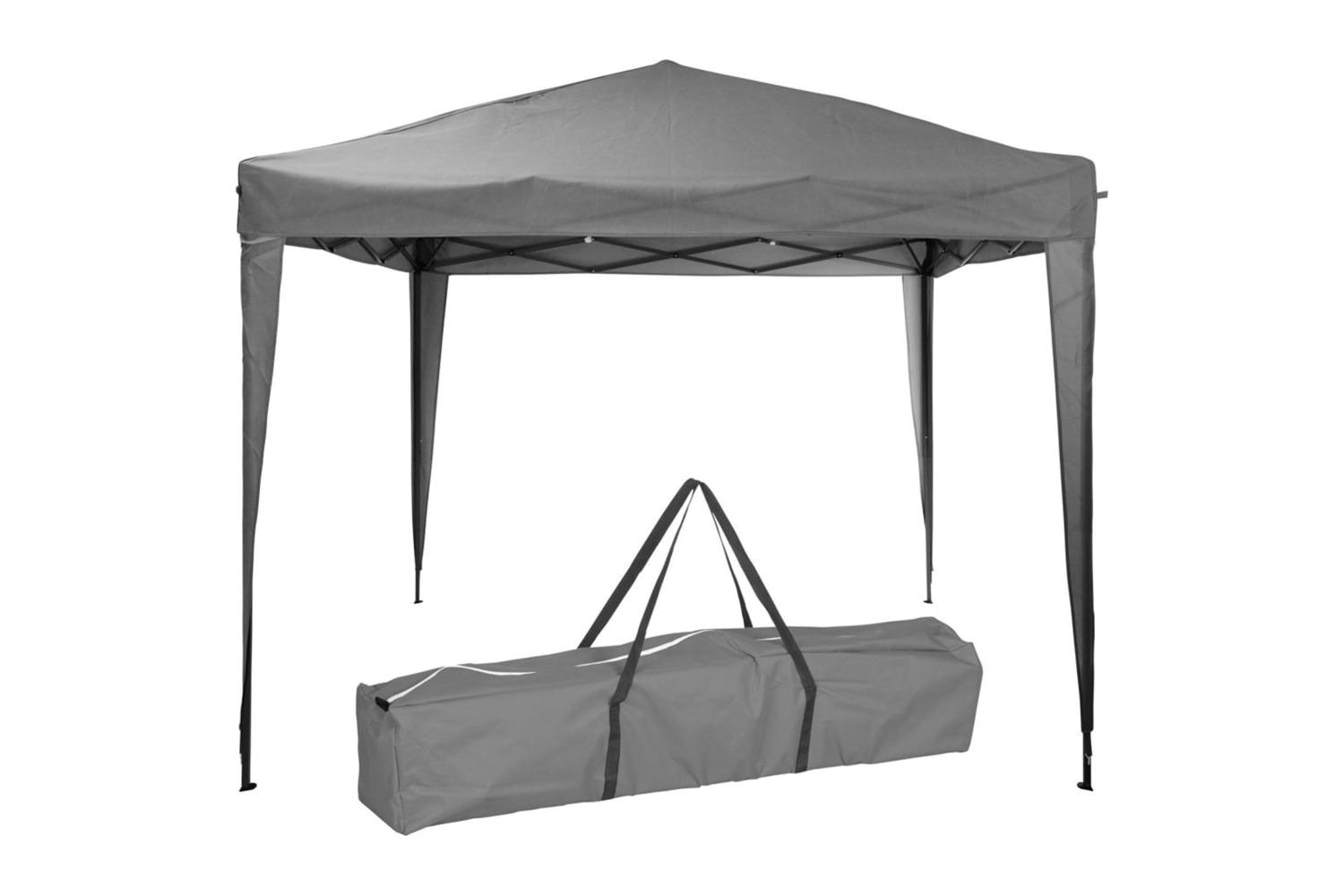 Progarden 436241 Partytent Easy-up 300x300x245 Cm Grey