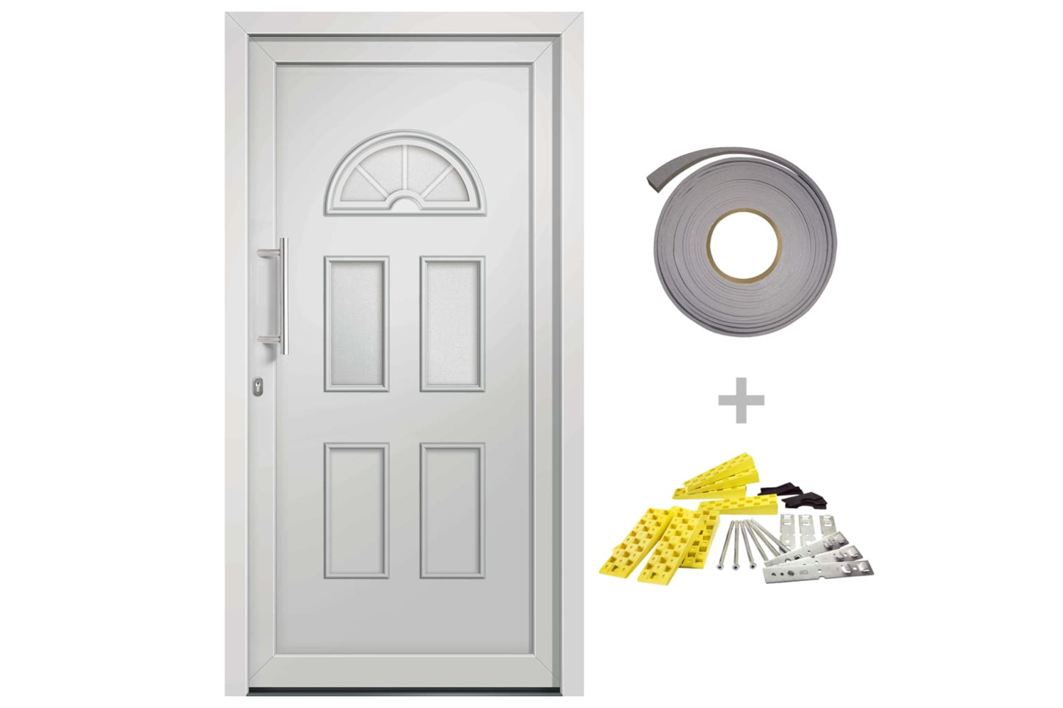 vidaXL 279250 Front Door White 88x208cm