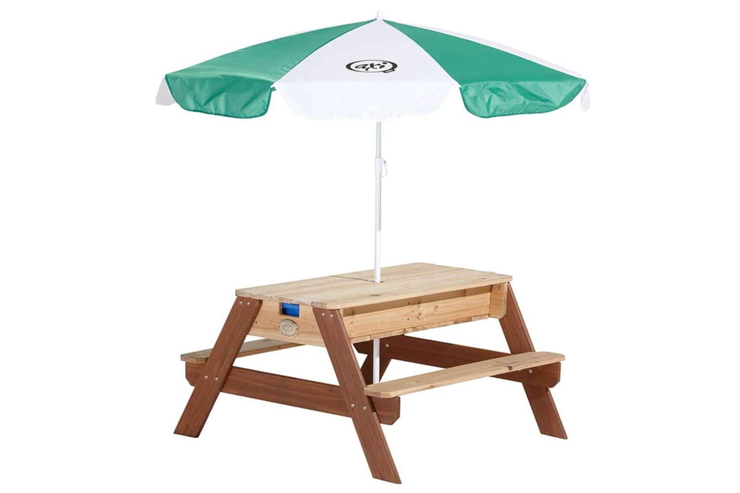 Axi 402226 Sand/water Picnic Table Nick With Umbrella