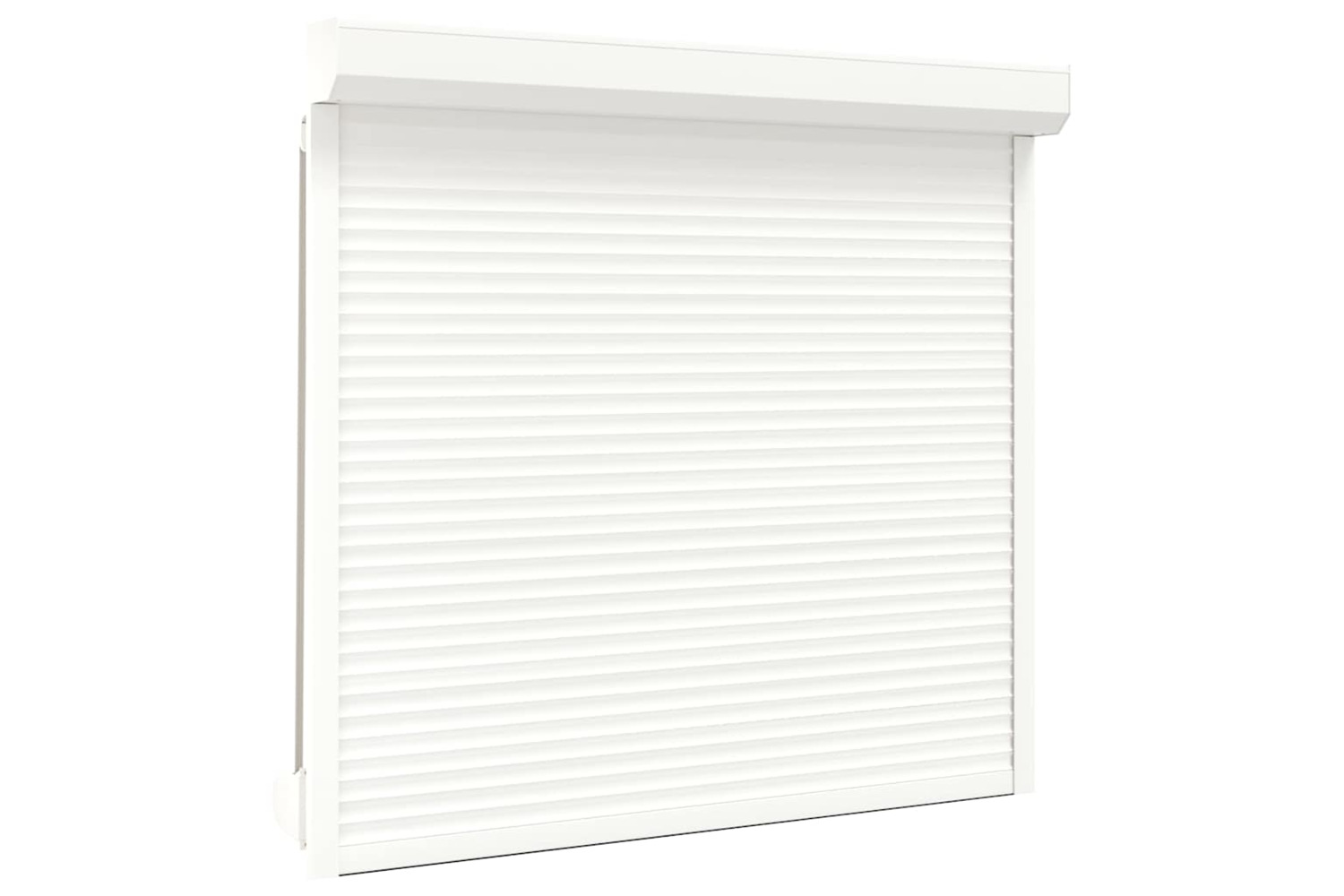 Vidaxl Roller Shutter Aluminium 160x150 Cm White