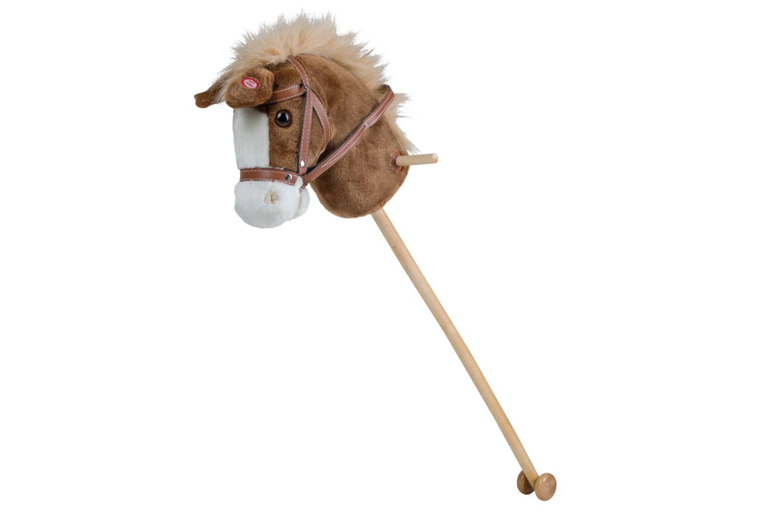 Happy People 428386 Toy Horse Head On Stick With Sound