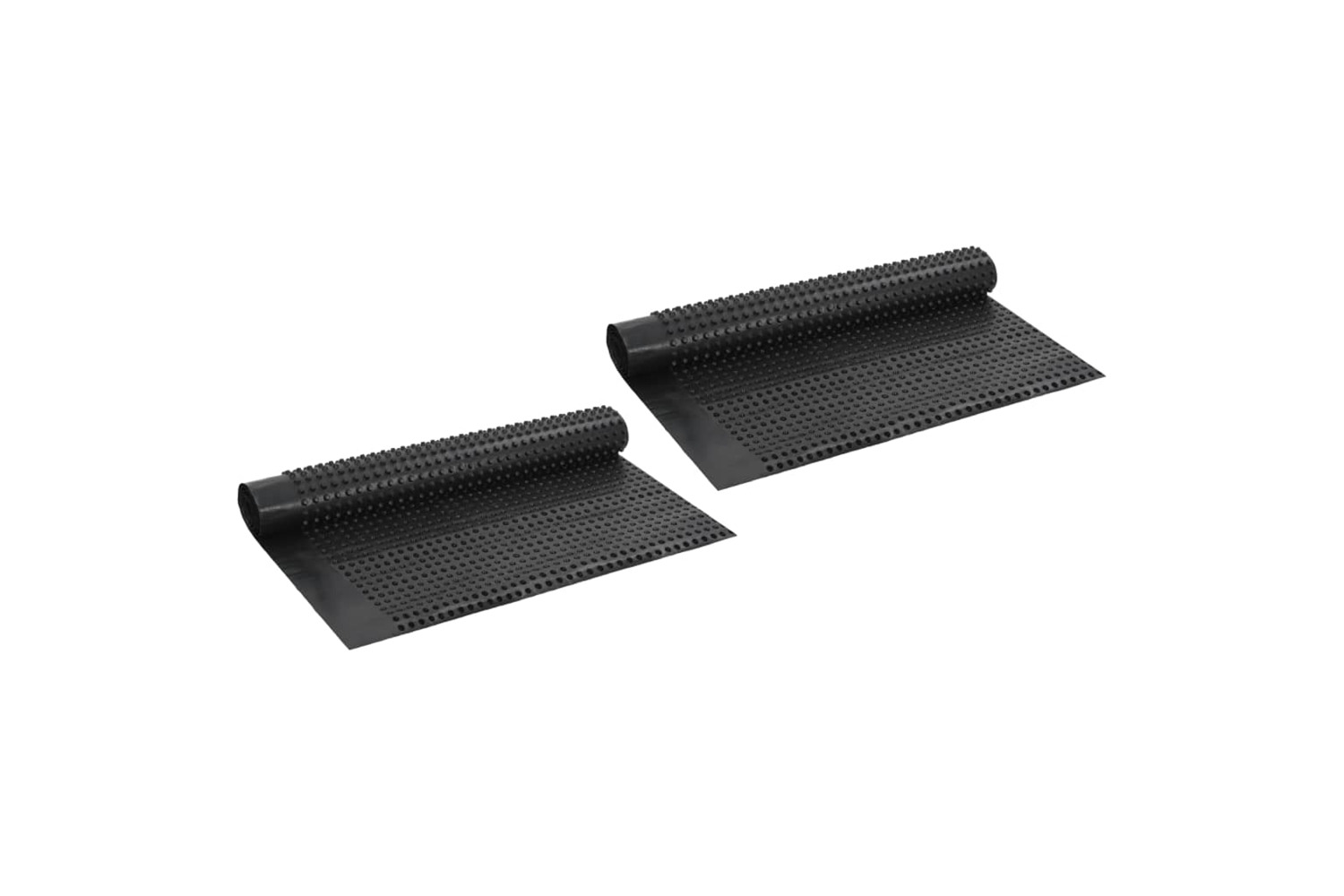 vidaXL 144949 Dimpled Drainage Sheets 2 Pcs Hdpe 400 G/m² 1x20 M