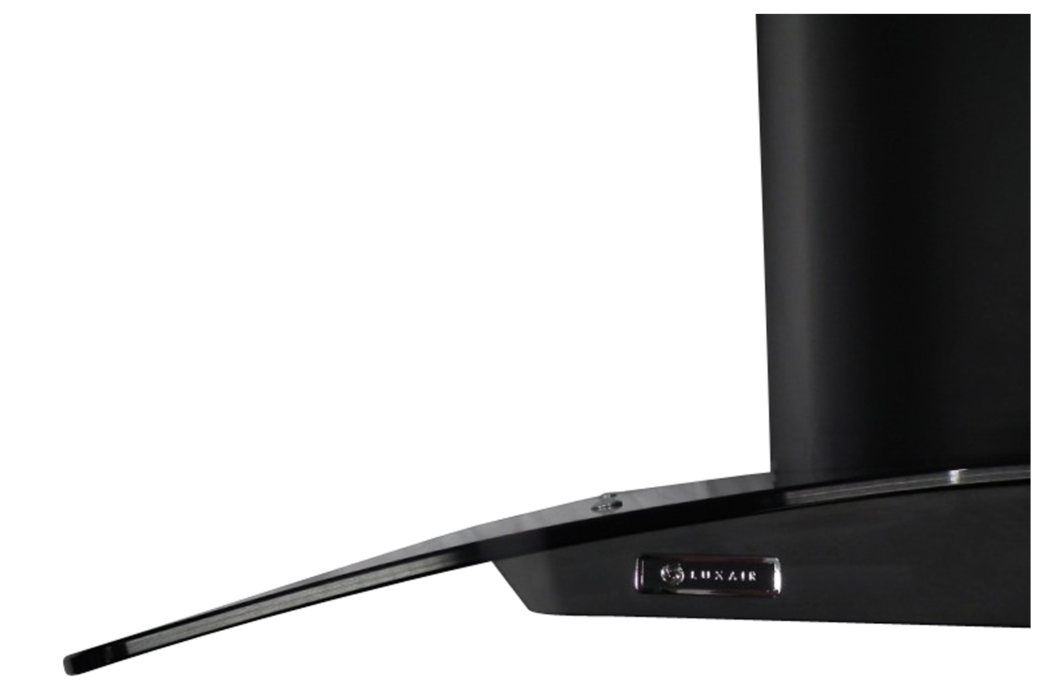 Luxair 110cm Curved Glass Cooker Hood LA110CVDBLK Ireland