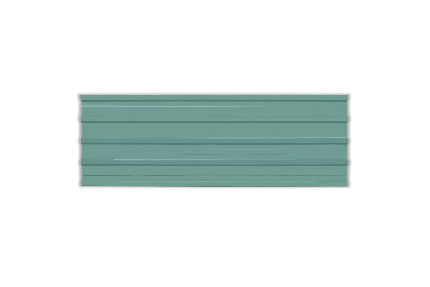 vidaXL 42984 Roof Panels 12 Pcs Galvanised Steel | Green