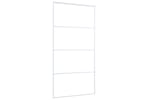 Vidaxl 151664 Sliding Door Esg Glass And Aluminium 102.5x205 Cm White