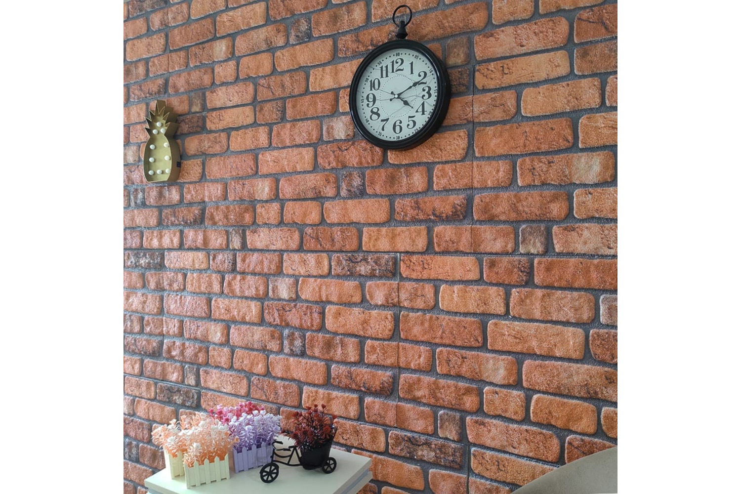 vidaXL 149580 3d Wall Panels With Terracotta Brick Design 10 Pcs Eps