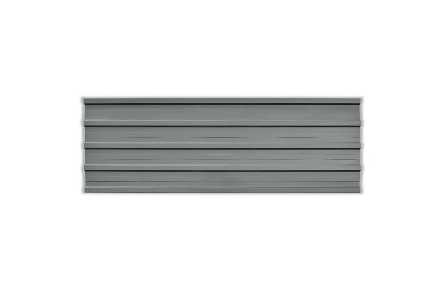 vidaXL 42985 Roof Panels | Grey | 12 Pieces