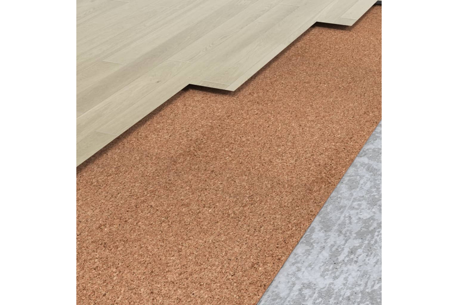 vidaXL 153133 Cork Roll 100x200cm 2mm