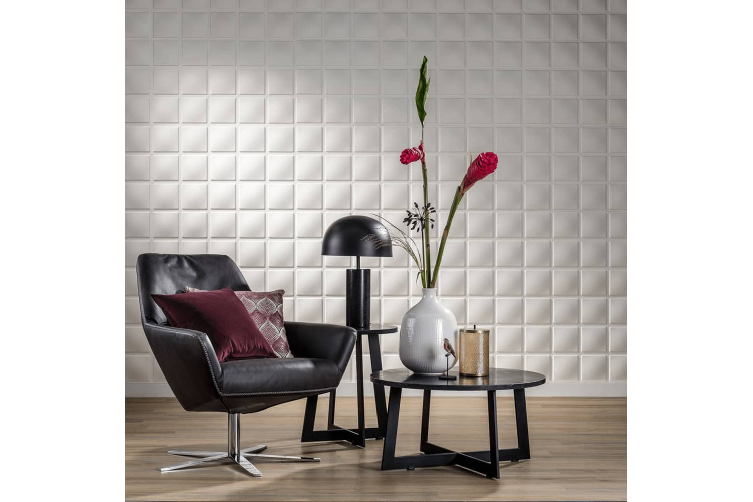 Wallart 412821 3d Wall Panels Cubes 12 Pcs Ga-wa07