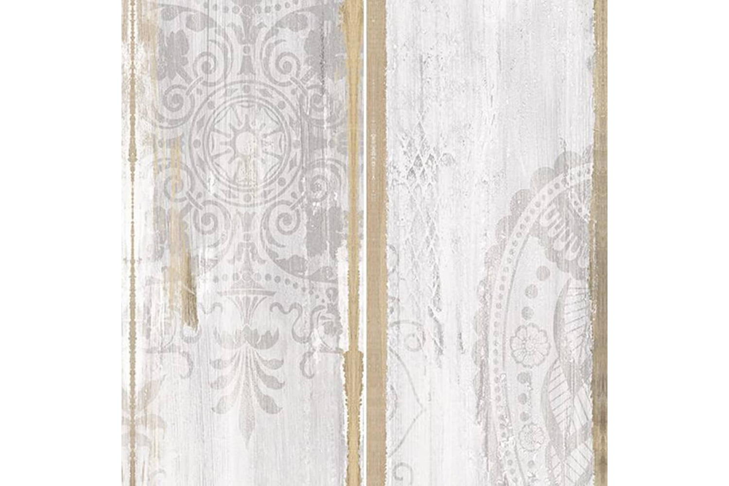 Grosfillex 442003 Wallcovering Tile Accent 9 Pcs 15.4x120 Cm Taiga