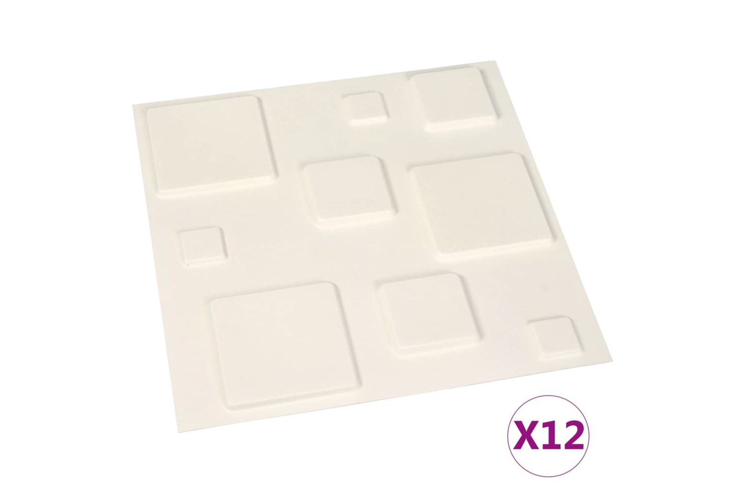 vidaXL 146295 12 Pcs Wall Panels 3d 0.5x0.5 M 3 m²