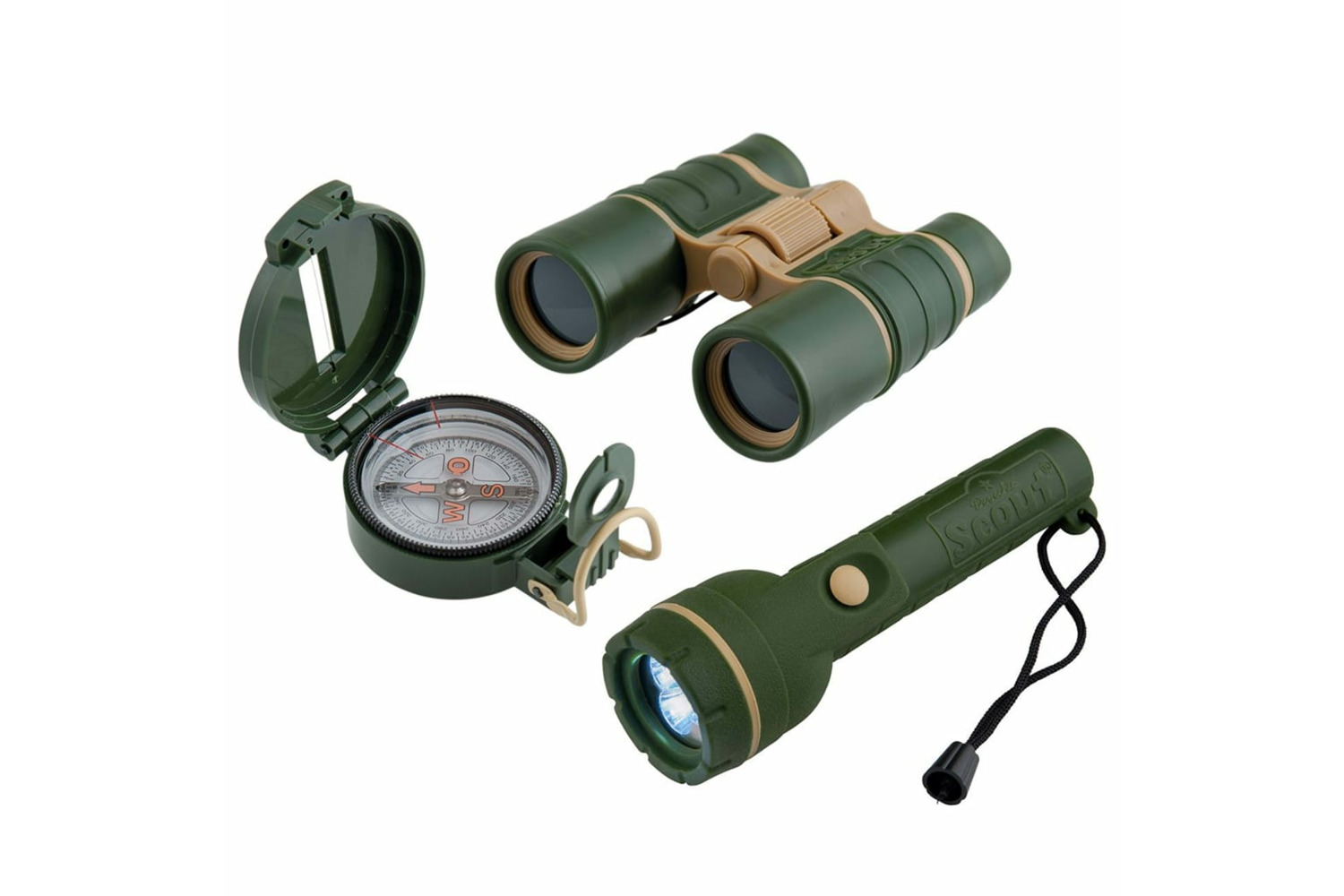 Scout 436005 3 Piece Adventure Set Army Green