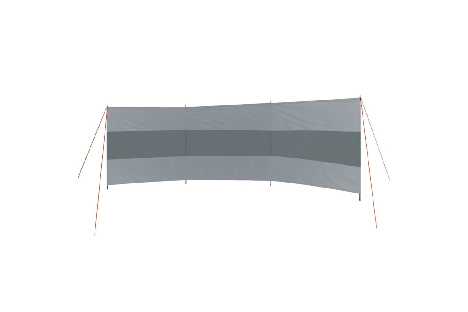 Bo-camp 441554 Windbreak With Top Bars Caira Plus 500x140 Cm