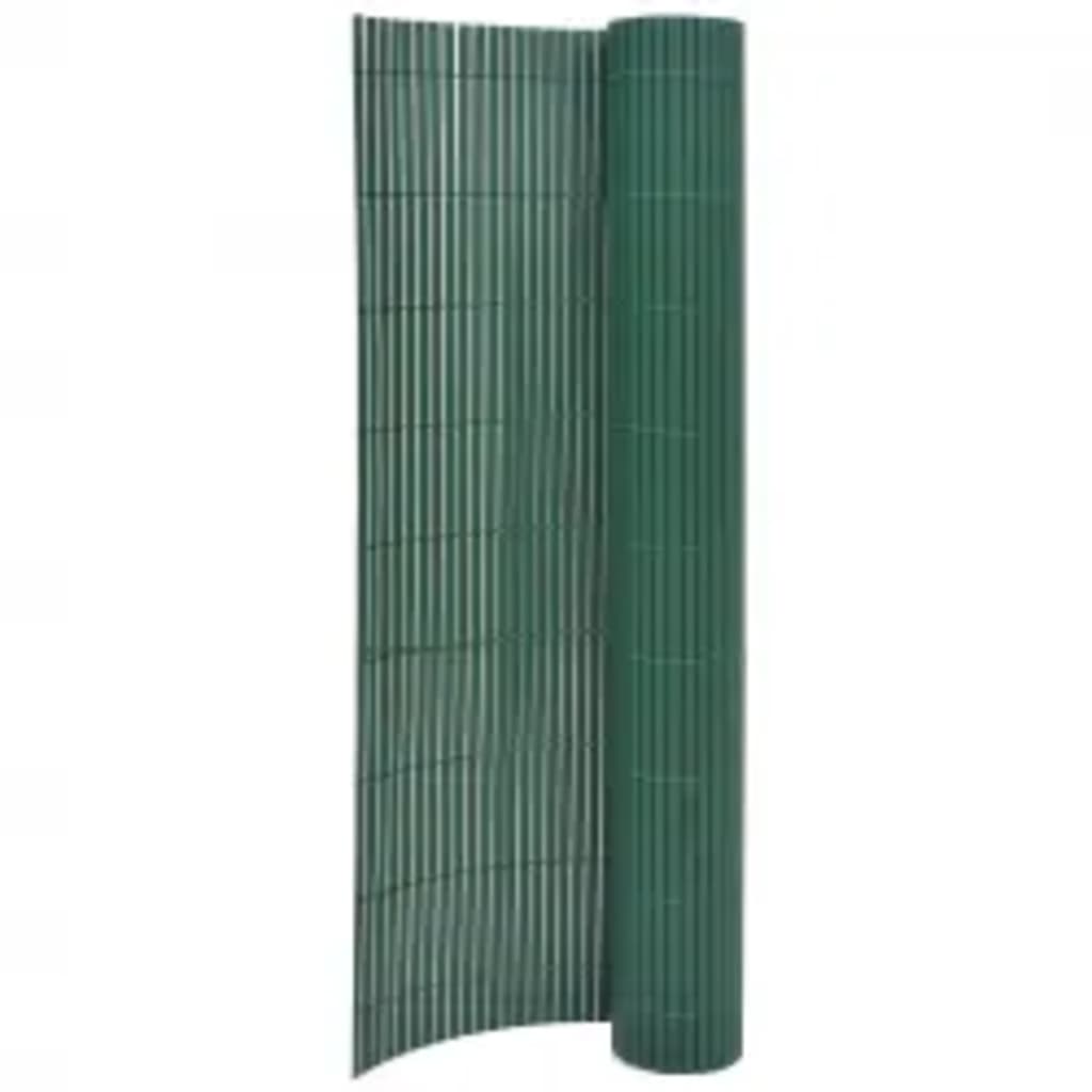 Vidaxl 317162 Double-sided Garden Fence 110x500 Cm Green