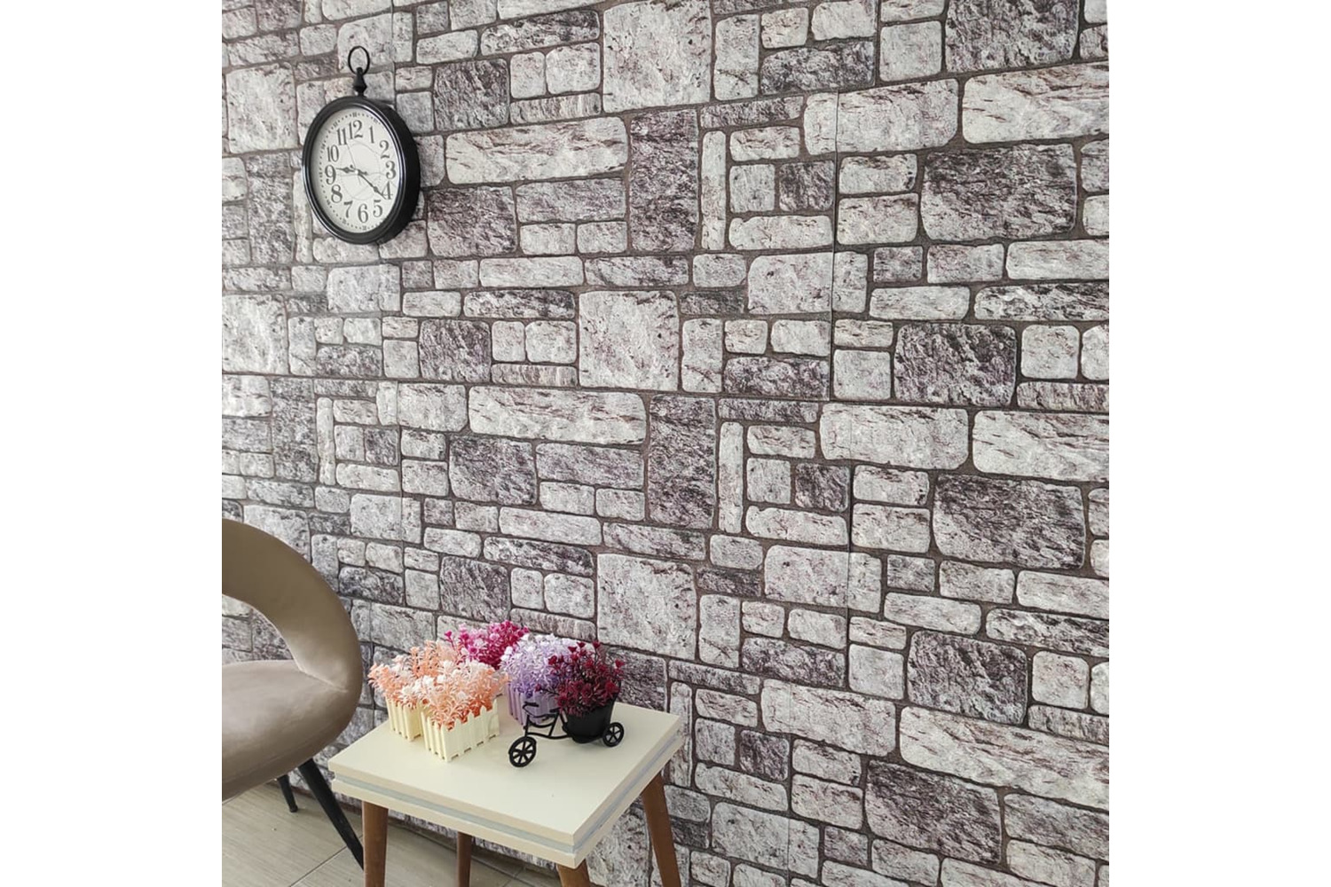 vidaXL 149586 3d Wall Panels With Light Grey Brick Design 10 Pcs Eps