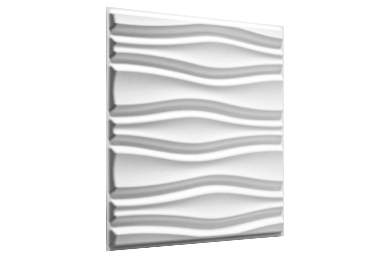 Wallart 412828 3d Wall Panels Flows 12 Pcs Ga-wa14