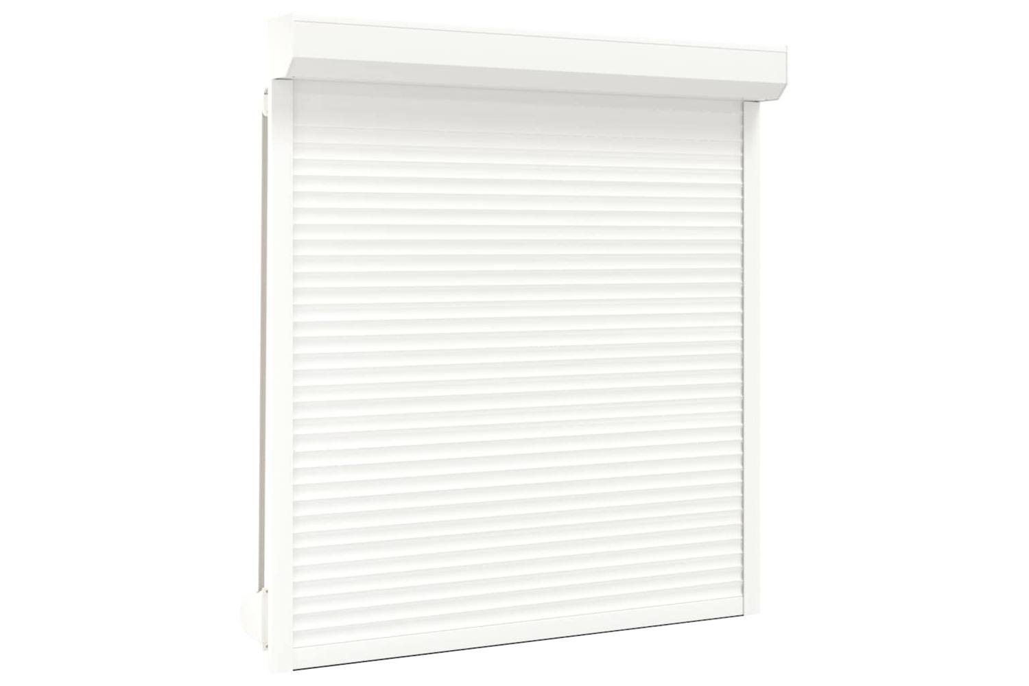Vidaxl Roller Shutter Aluminium 140x150 Cm White
