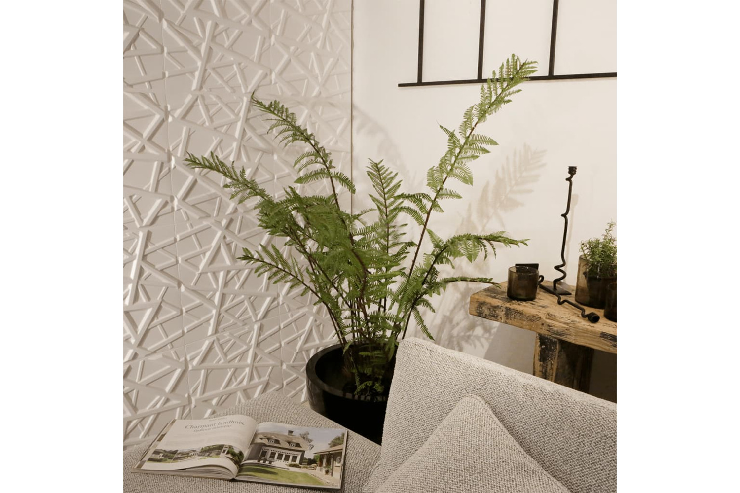 Wallart 276214 24 Pcs 3d Wall Panels Ga-wa26 Olivia