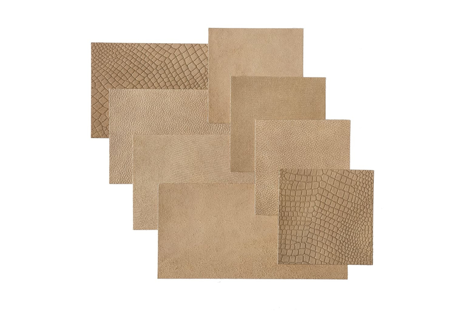 Wallart 440929 Leather Tiles Lugard Vintage Brown 32 Pcs