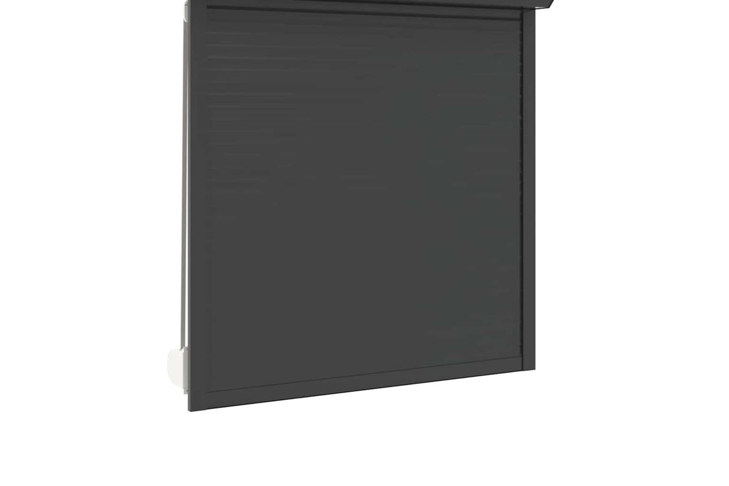 Vidaxl Roller Shutter Aluminium 130x140 Cm Anthracite