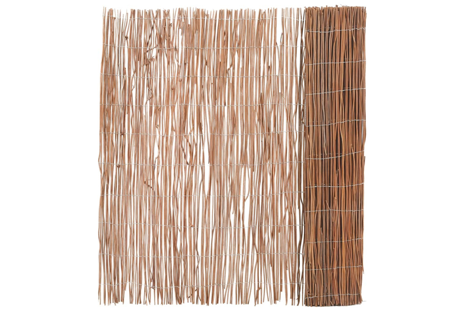 vidaXL 143854 Garden Fence Natural Fern 4x1.5m