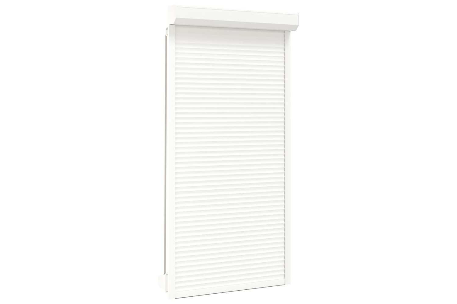 Vidaxl Roller Shutter Aluminium 110x220 Cm White