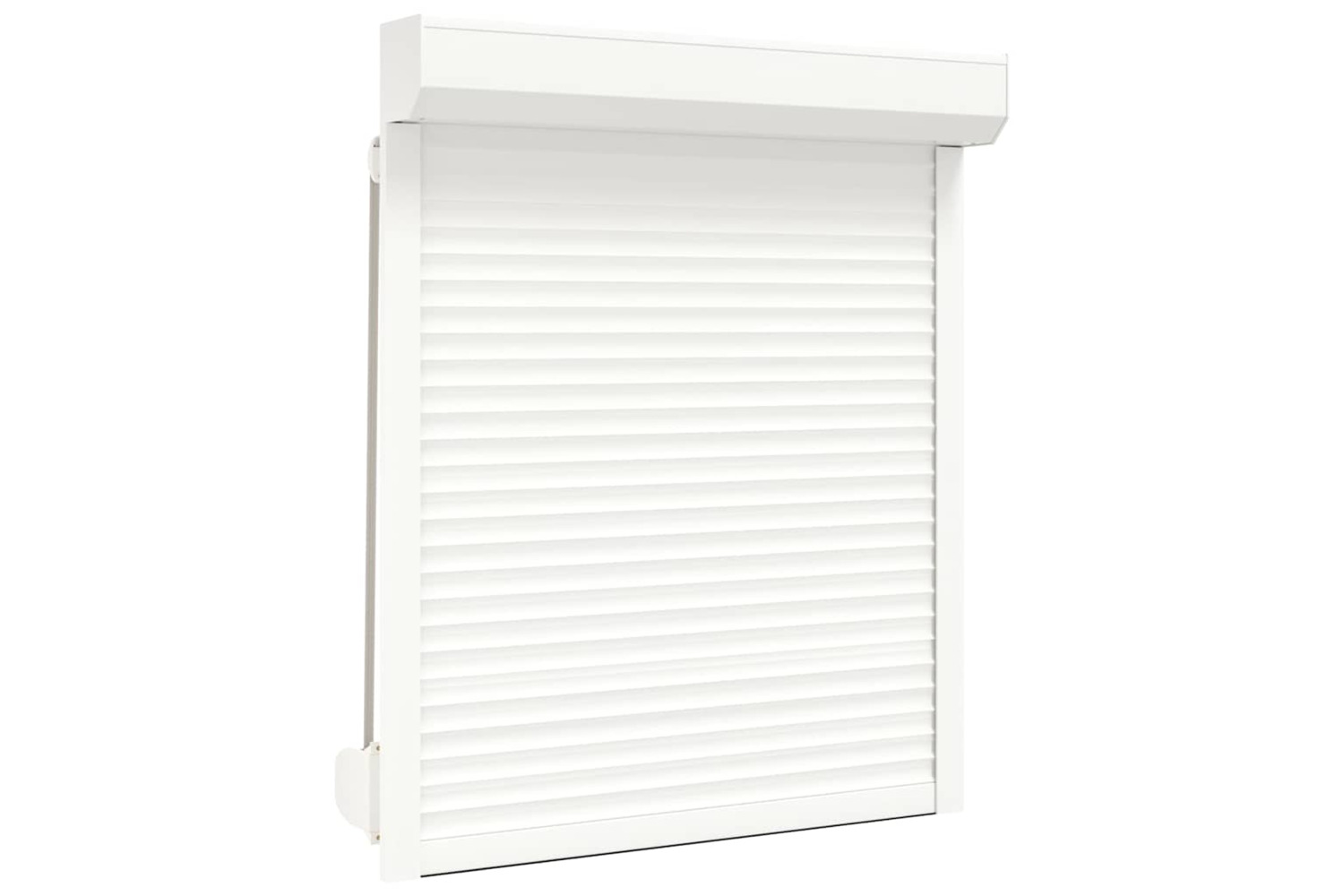 Vidaxl Roller Shutter Aluminium 100x120 Cm White