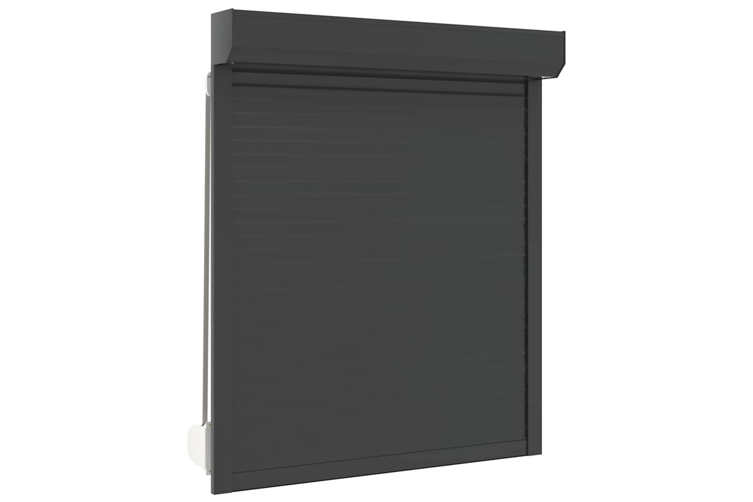 Vidaxl Roller Shutter Aluminium 110x130 Cm Anthracite