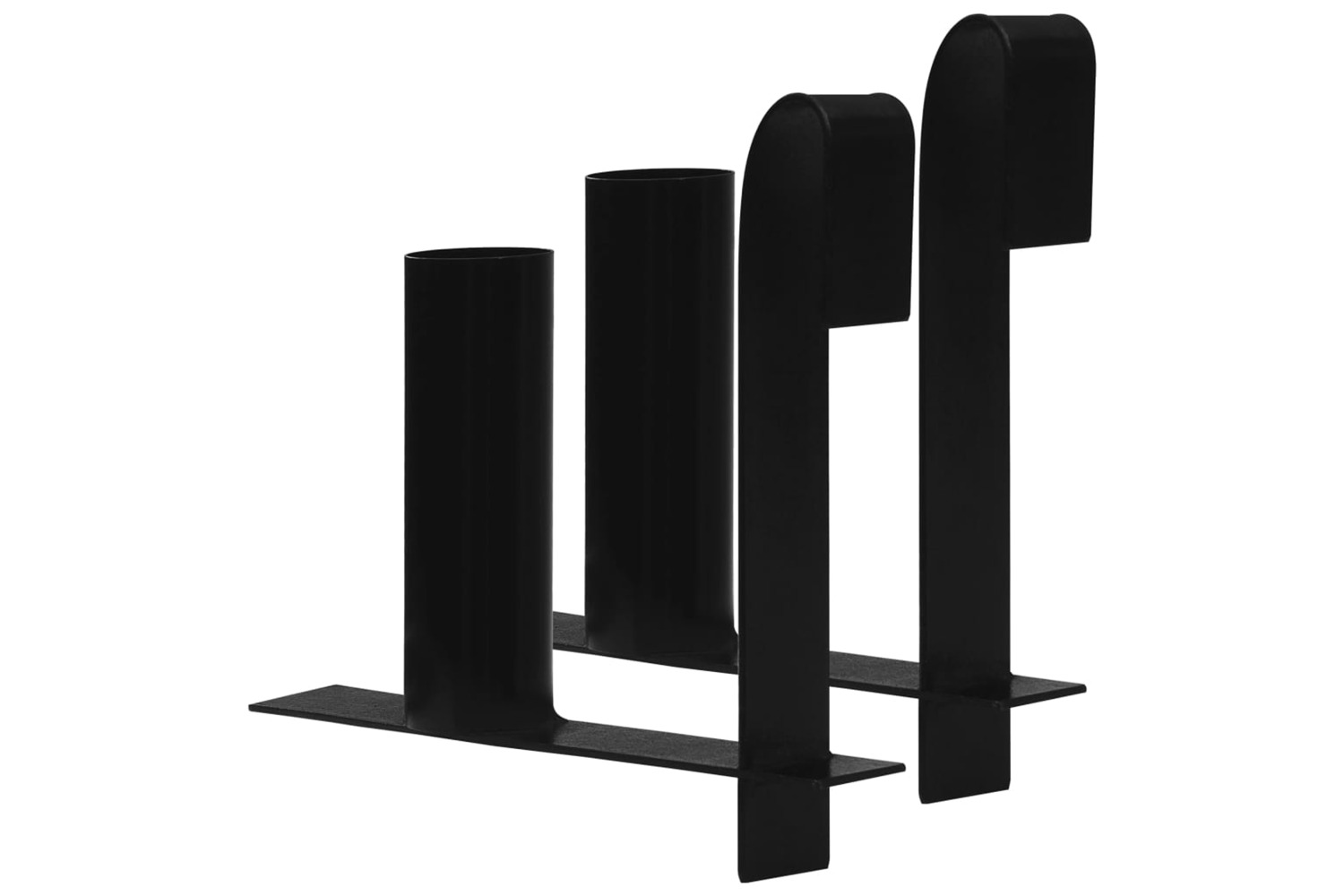 vidaXL 3055645 Dispenser For Privacy Fence Strips 2 Pcs Steel