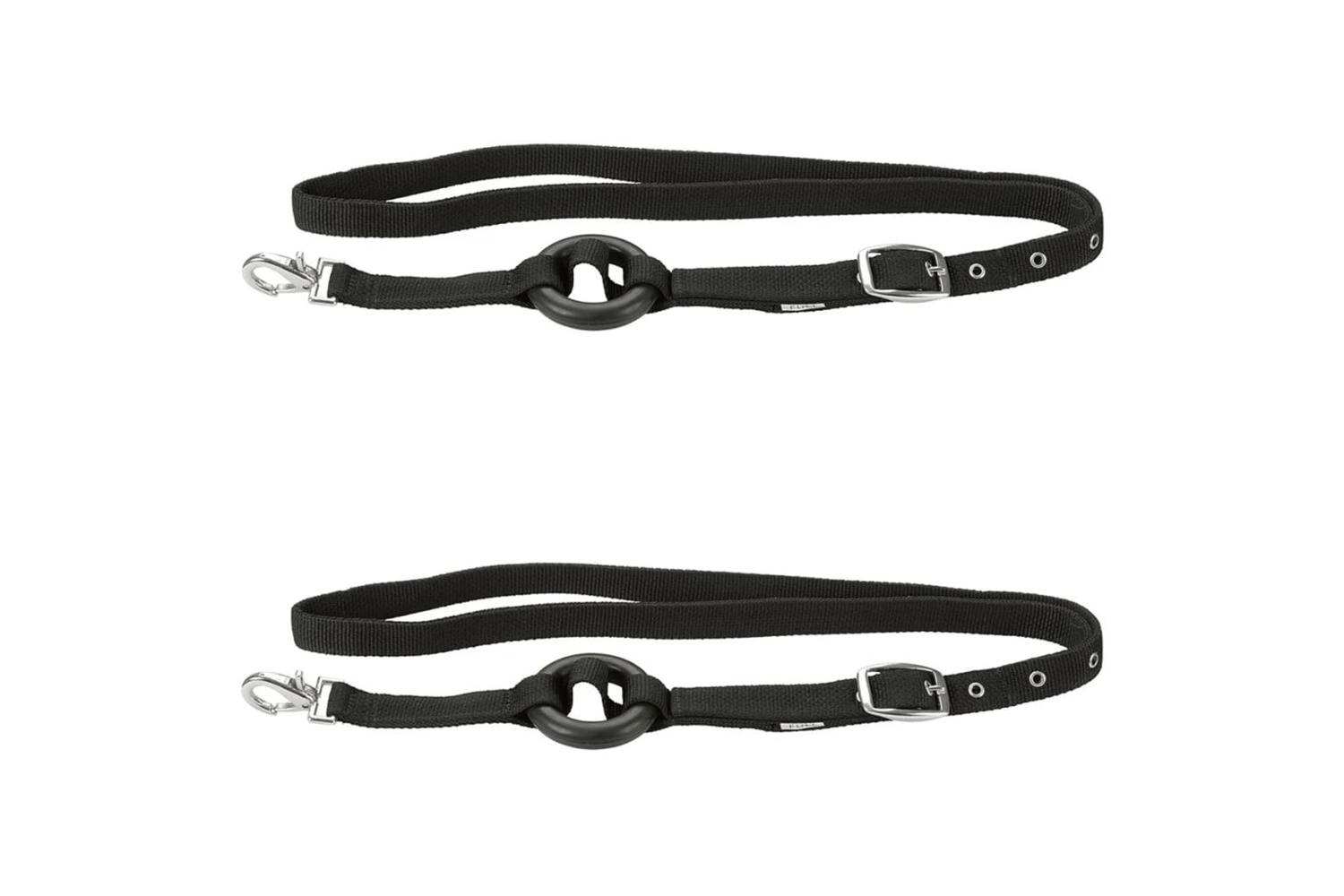 Kerbl 416061 Side Reins 2 Pcs Black Pony 323599