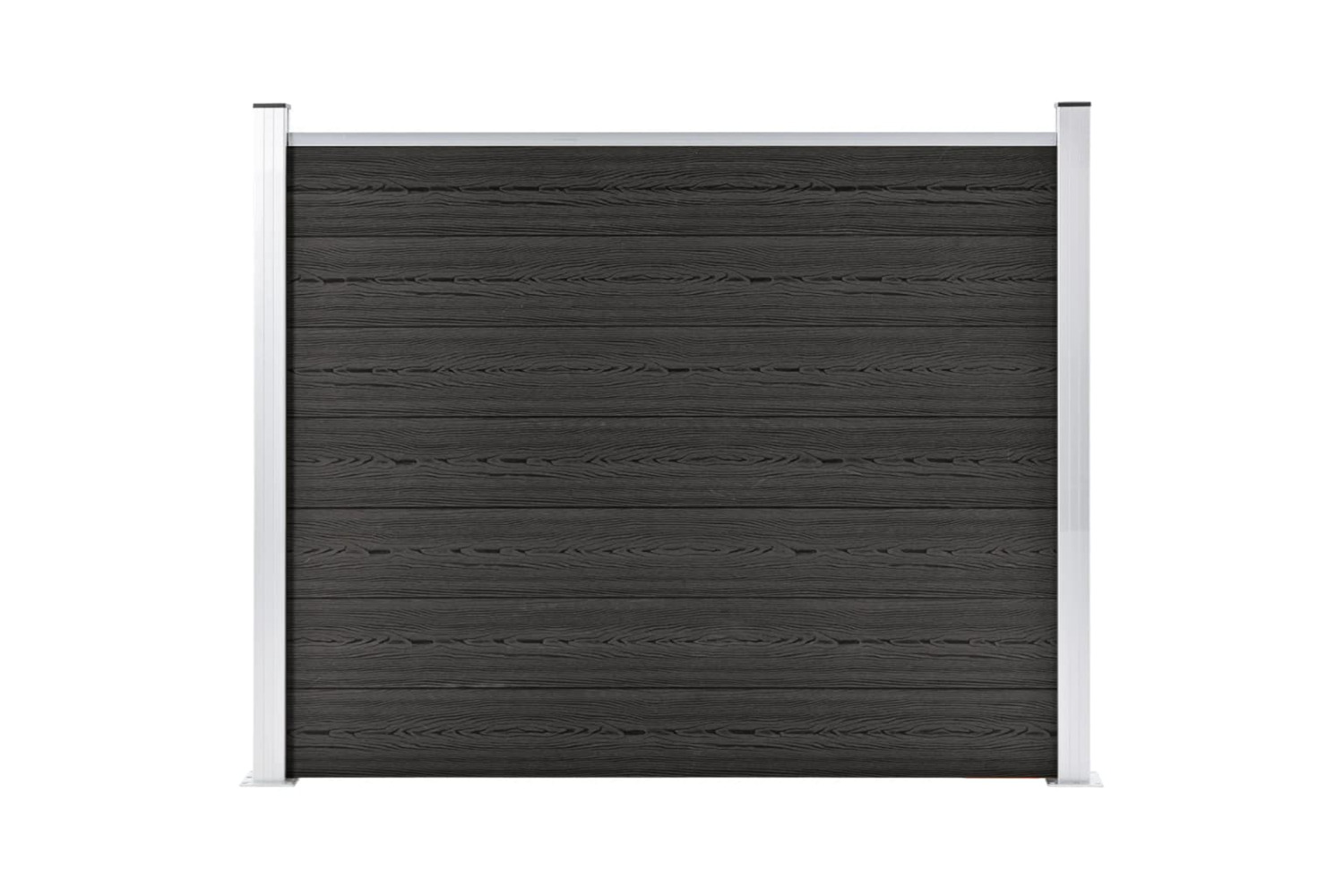 vidaXL Fence Panel Wpc 180x146cm Grey