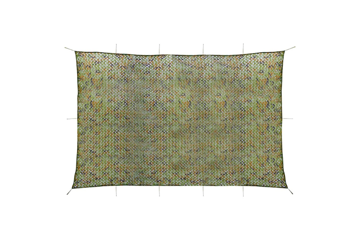 vidaXL 135899 Camouflage Net With Storage Bag 5x8 M Green