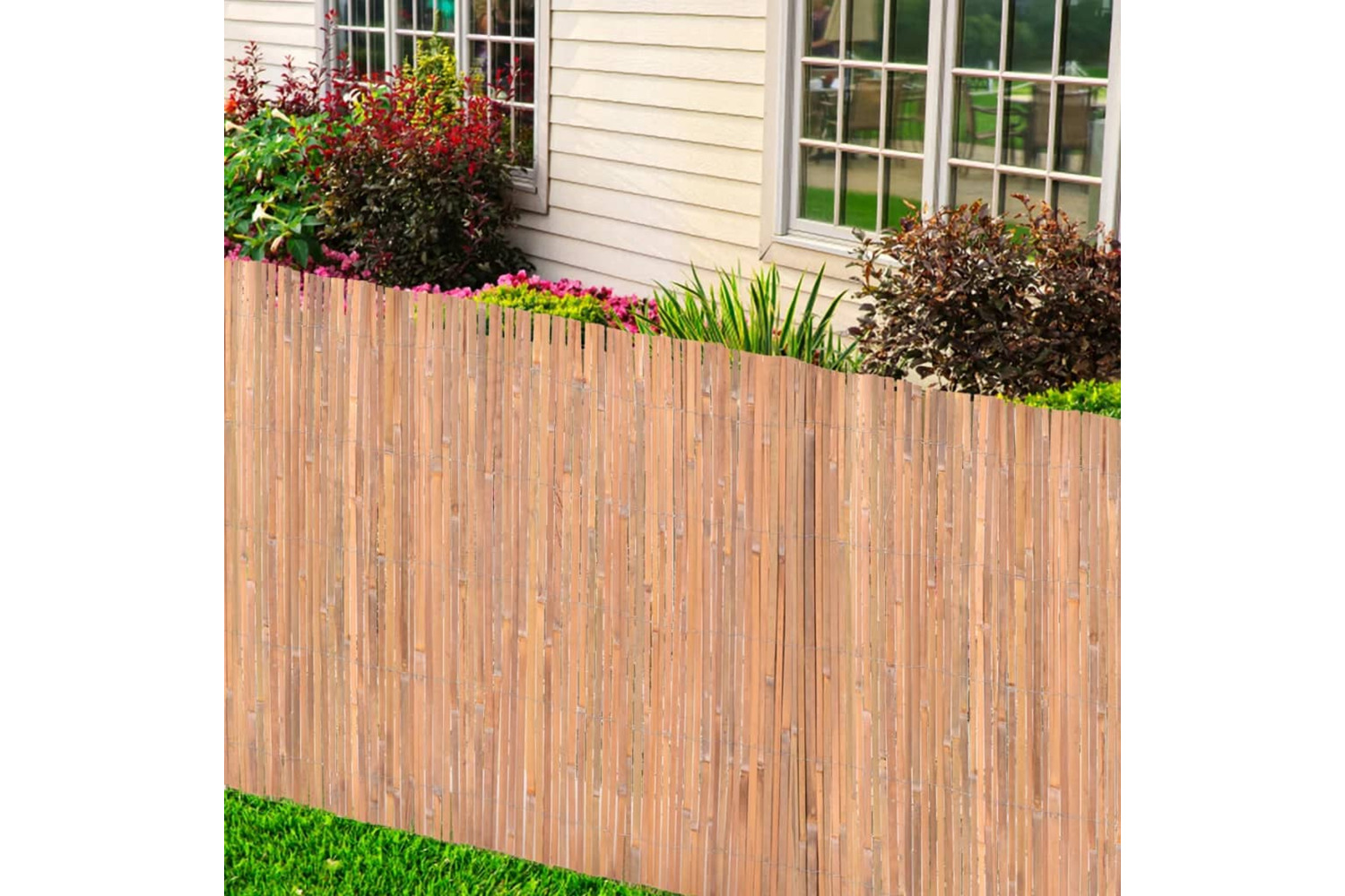 vidaXL 140390 Bamboo Fence 100x400cm