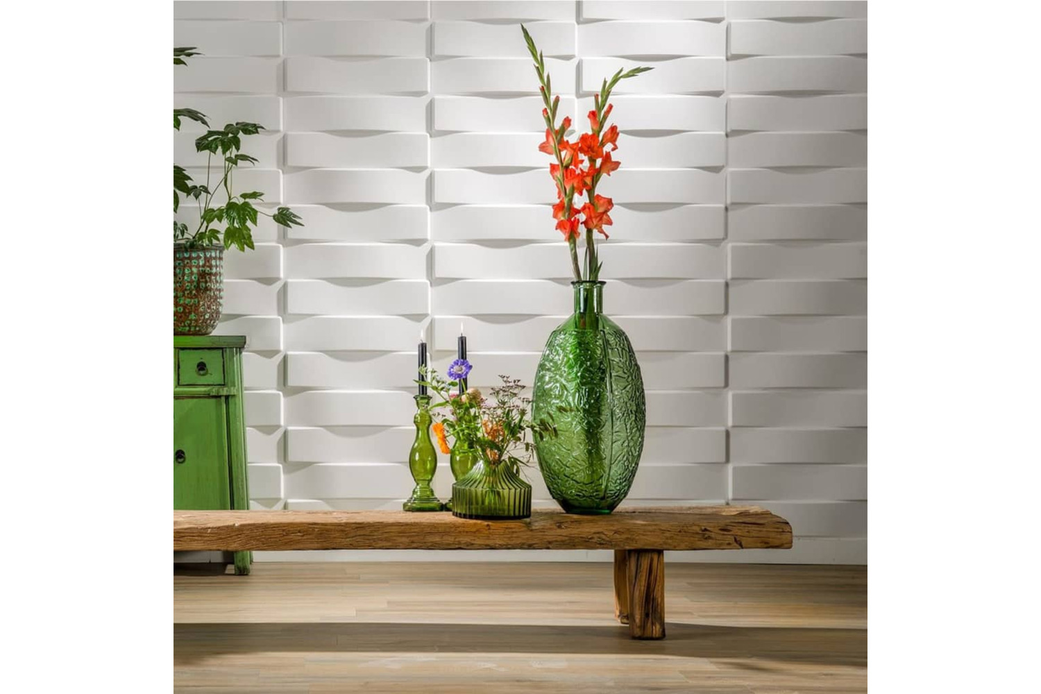 Wallart 276197 24 Pcs 3d Wall Panels Ga-wa05 Vaults