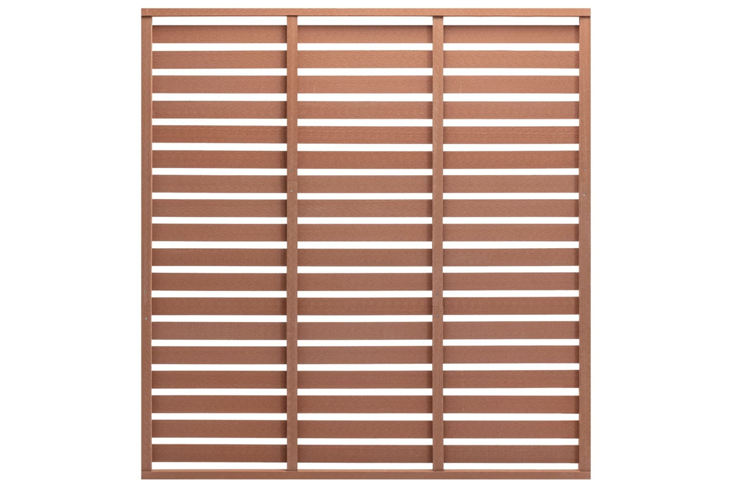 vidaXL 318109 Fence Panel Wpc 180x180cm Brown
