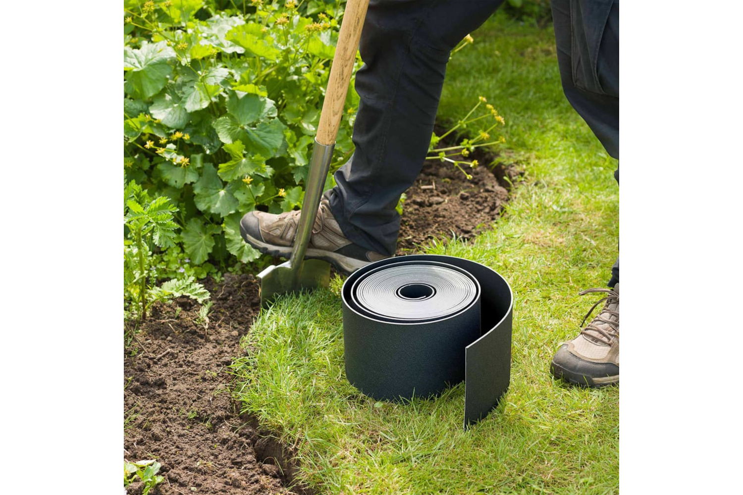 Nature 423493 Garden Border Edging 0.15x10 M Black