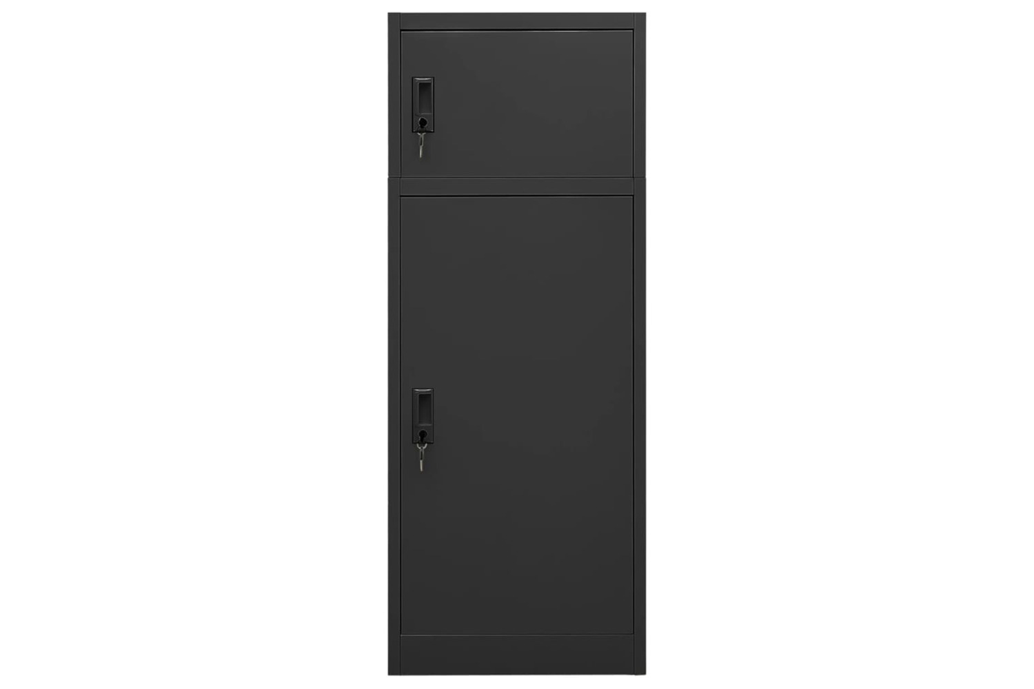 vidaXL 339602 Saddle Cabinet Anthracite 53x53x140cm Steel