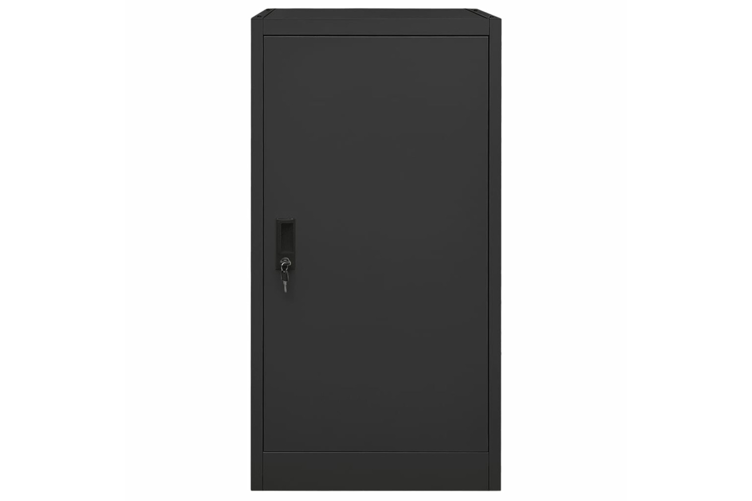 vidaXL 339606 Saddle Cabinet Anthracite 53x53x105cm Steel