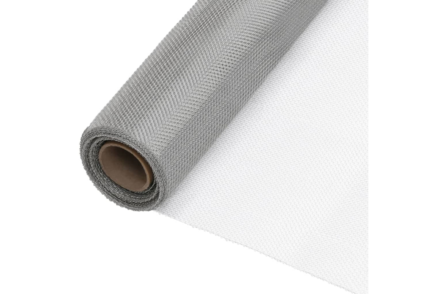 vidaXL 150898 Mesh Screen Stainless Steel 112x2000cm Silver