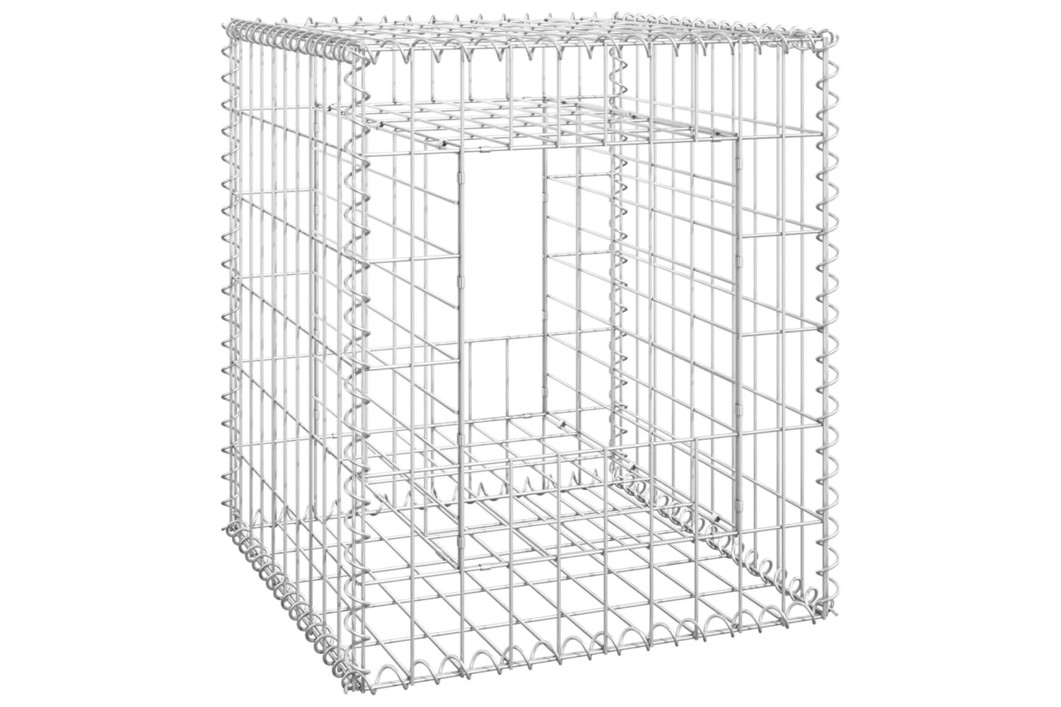 vidaXL 151266 Gabion Basket Post 50x50x60cm Iron